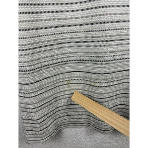 Misook‎ Womens Dress Size Large Black White Striped Sleeveless Career MINOR FLAW - Picture 10 of 11